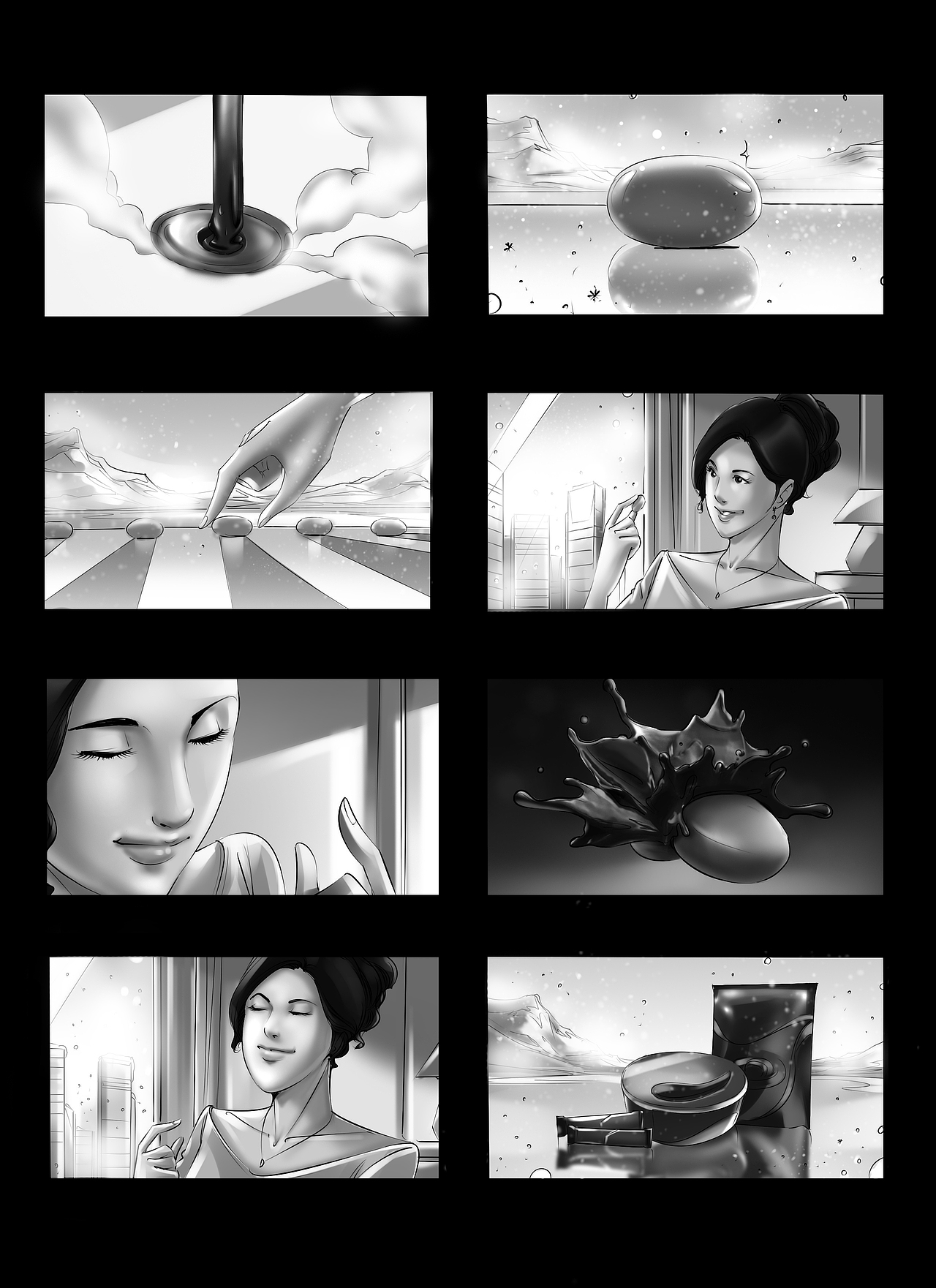 广告TVC脚本#分镜头#商业脚本（图ZMjUyNjE3ODU2） - 商业插画 - 站酷设计师约束自我原创素材 - 站酷ZCOOL