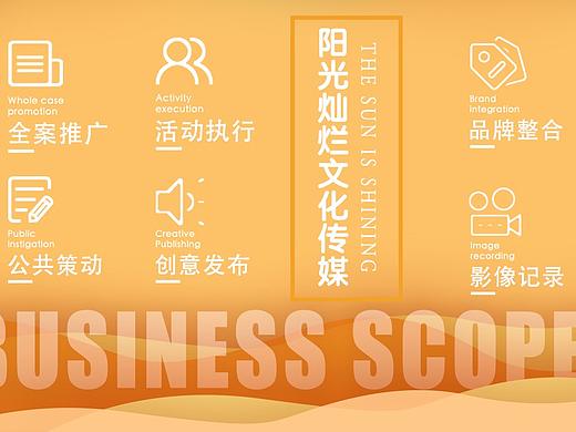 公司经营范围/海报