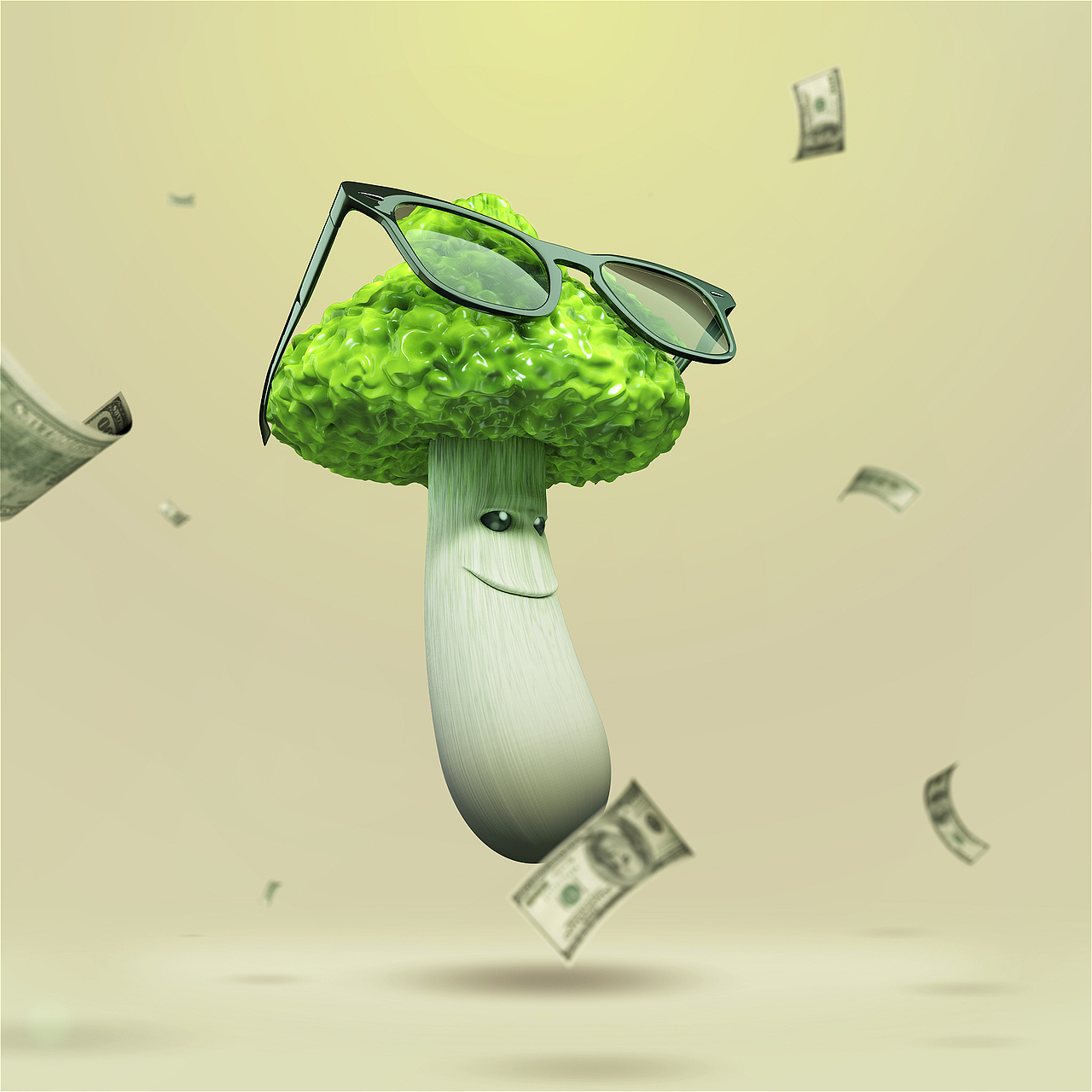 Mushroom—《蘑菇有毒》（图ZNDM3MjY4MzY=） - 人物/生物 - 站酷设计师Alpha一antia原创素材 - 站酷ZCOOL