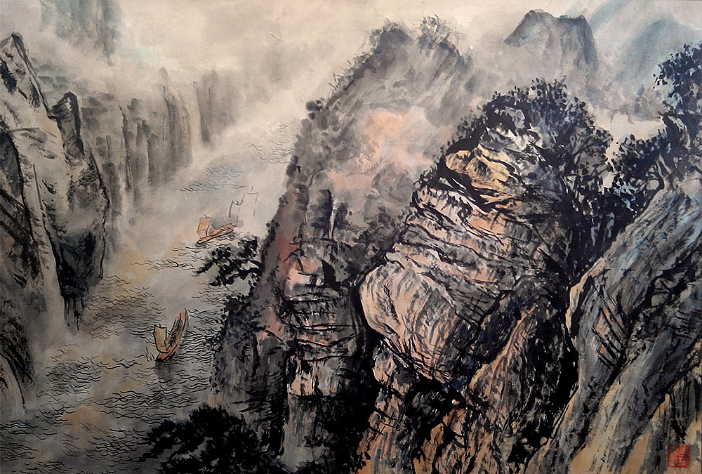 国画-写意（图ZMTgwNTYwODQ=） - 绘画 - 站酷设计师北邙仙原创素材 - 站酷ZCOOL