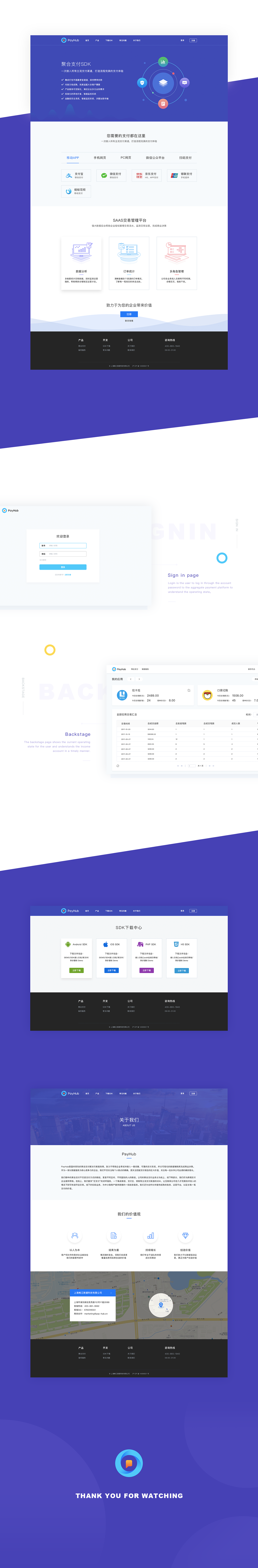 PAYHUB官网设计（图ZMTAwNTUxODAw） - 企业官网 - 站酷设计师到不了的都叫远方原创素材 - 站酷ZCOOL