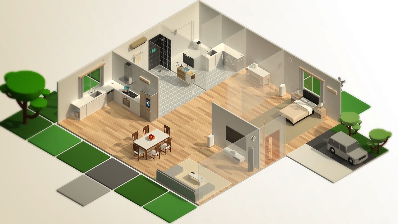 海尔全屋解决方案（全屋空气、智能语音、智能安防）（图ZMTUzMzEwMTI4） - 影视后期 - 站酷设计师matador128原创素材 - 站酷ZCOOL