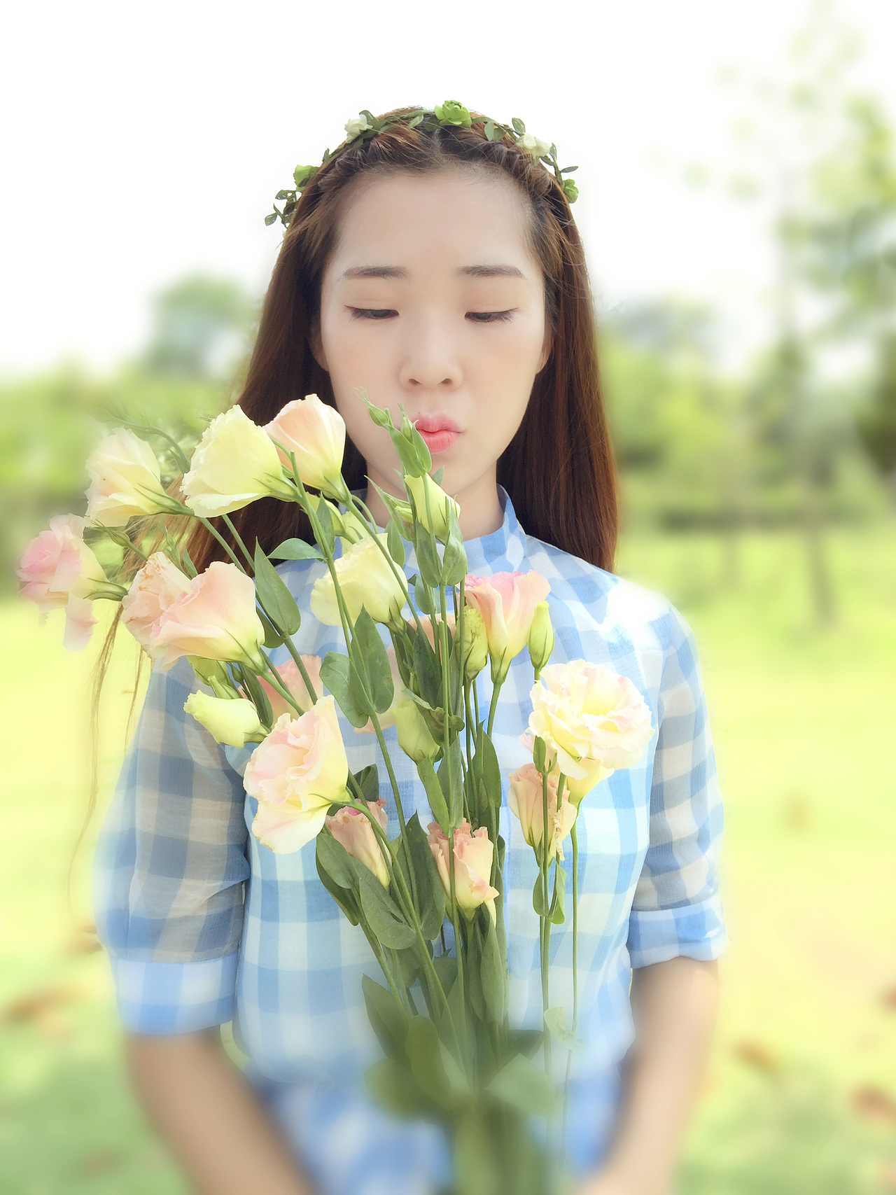 Felicia and Flower（图ZMzA4MTM3NjA=） - 人像摄影 - 站酷设计师Felicia葡小萄原创素材 - 站酷ZCOOL