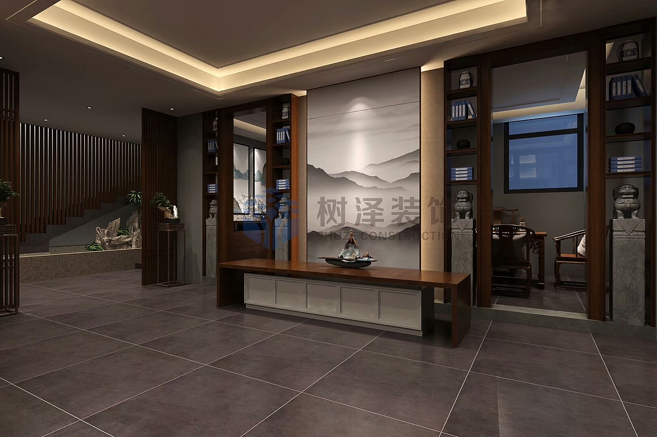 茶馆（图ZMTEyMDIyNjEy） - 家装设计 - 站酷设计师树泽空间设计原创素材 - 站酷ZCOOL
