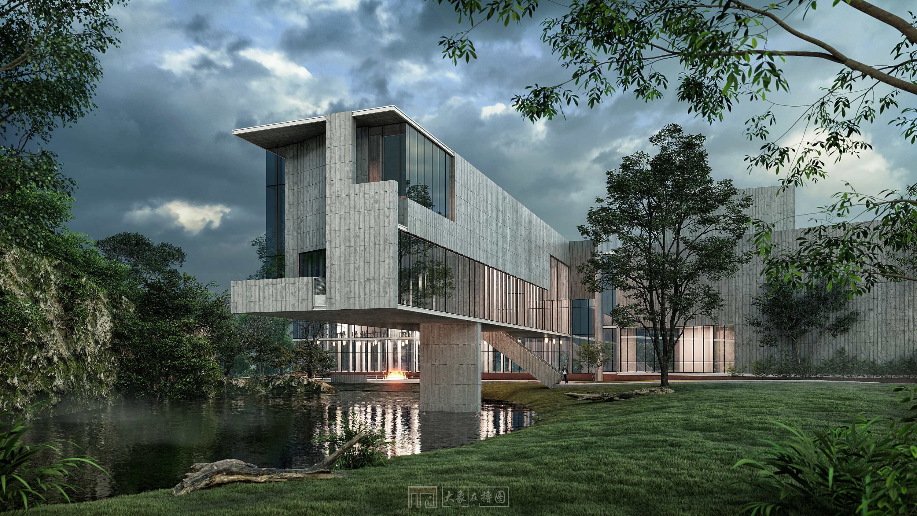 lumion景观效果|空间|景观设计|大象在撸图 - 原创作品 - 站酷 (zcool