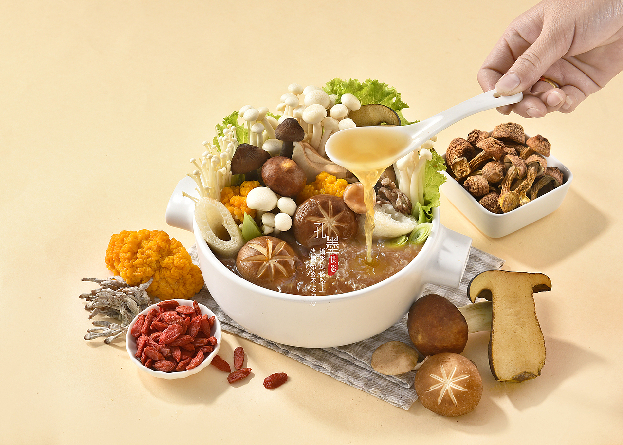 火锅底料产品拍摄