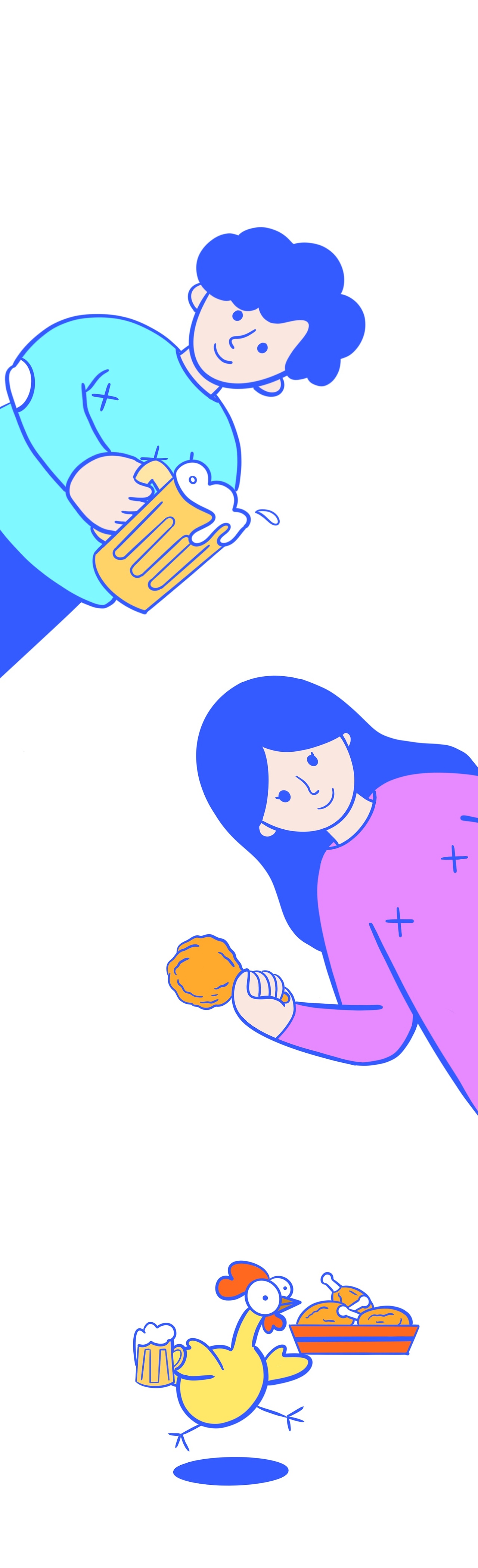 啤酒炸鸡门头画（图ZMjUzNzg0MzQ4） - 创作习作 - 站酷设计师里予设计_Nn原创素材 - 站酷ZCOOL