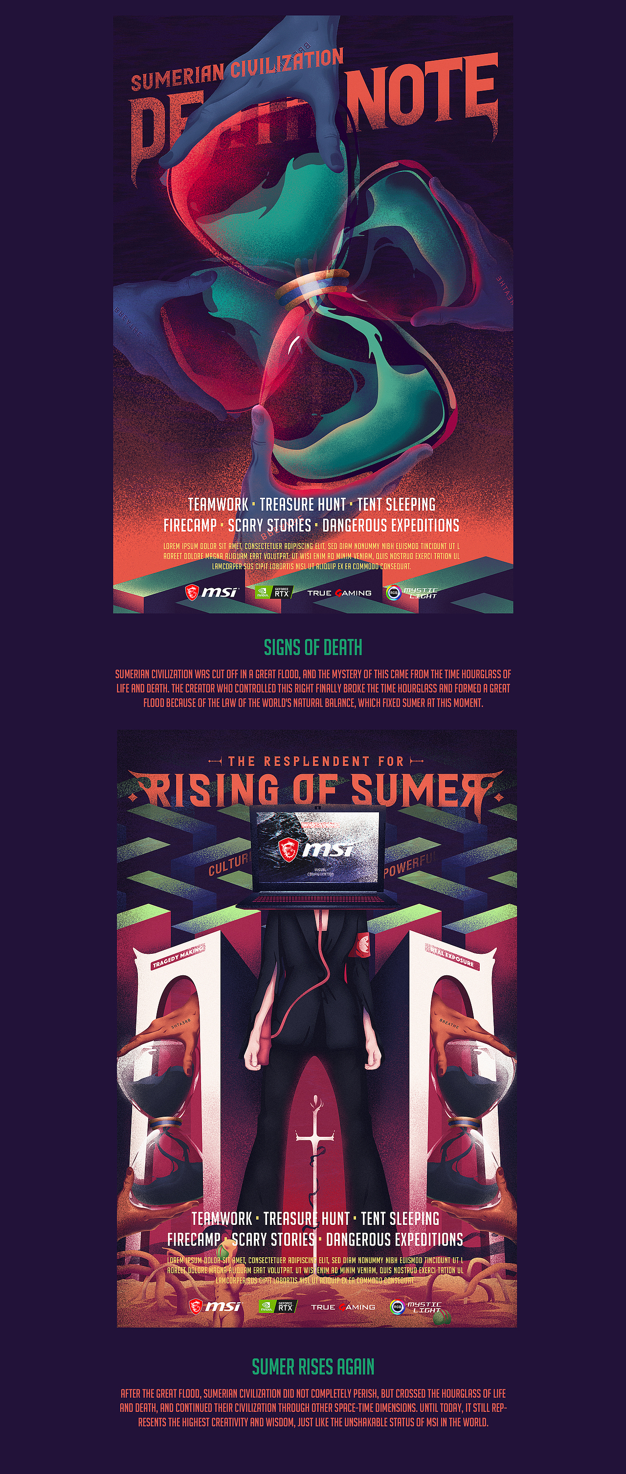 微星MSI x ZASION - RISING OF SUMER