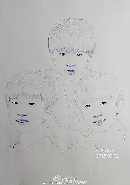 TFBOYS（图ZMjQ2MjQ3OTI=） - 商业插画 - 站酷设计师XIAO丘原创素材 - 站酷ZCOOL