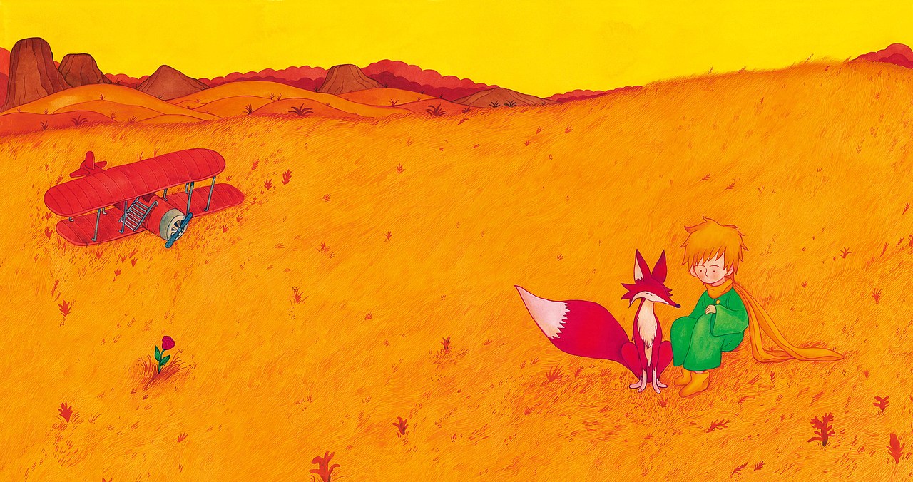 《小王子纯美珍藏绘本》手绘版