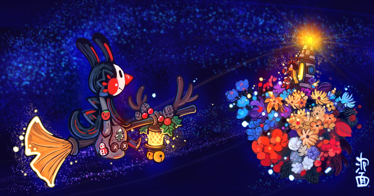 冬日的温暖（图ZMjgxMDkxMzc2） - 绘画 - 站酷设计师还是一碗泡面原创素材 - 站酷ZCOOL