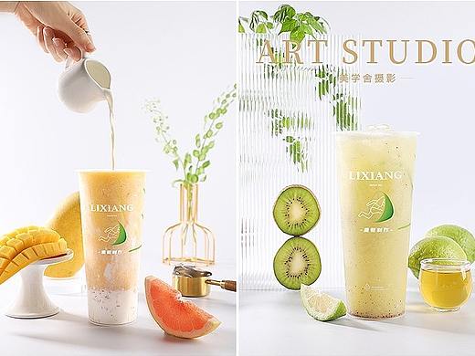 网红手打柠檬茶① · 饮品摄影 | 美学舍