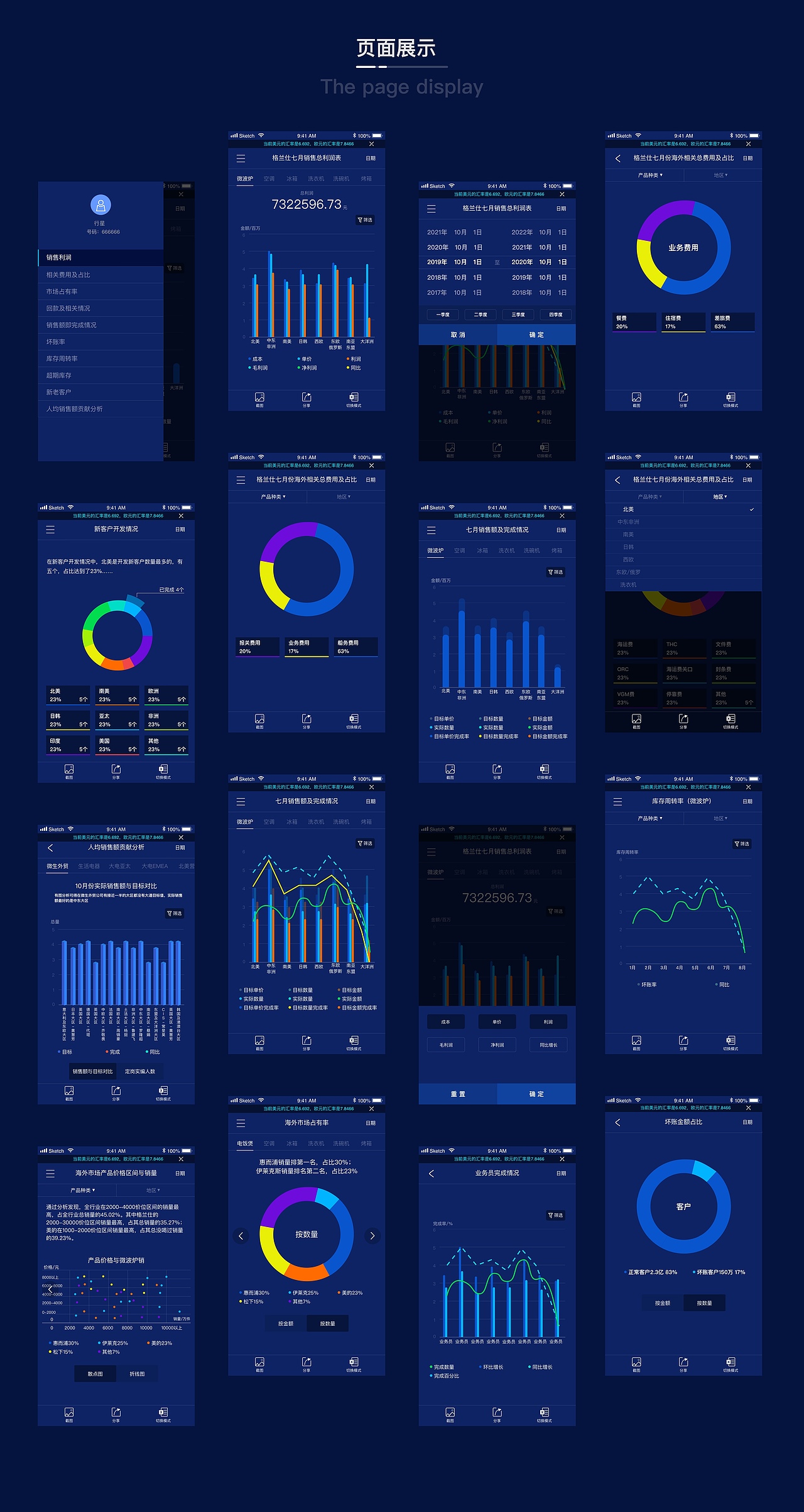 企业内部财务报表