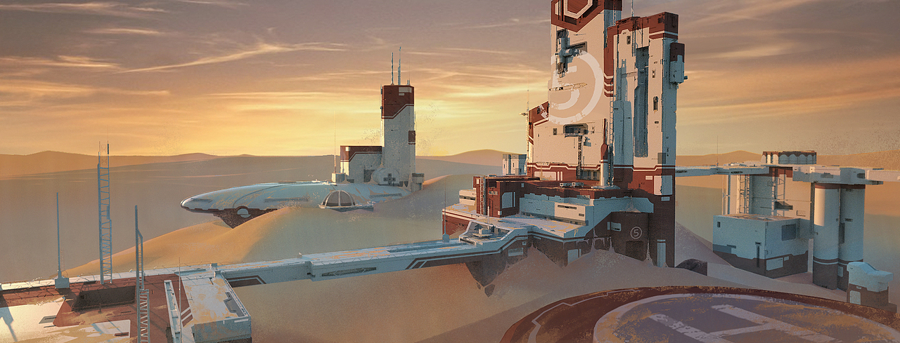 未来城（图ZMTg5NjI2NjU2） - 游戏原画 - 站酷设计师CHYUNP原创素材 - 站酷ZCOOL