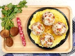 御寒臘味糯米飯團(tuán)