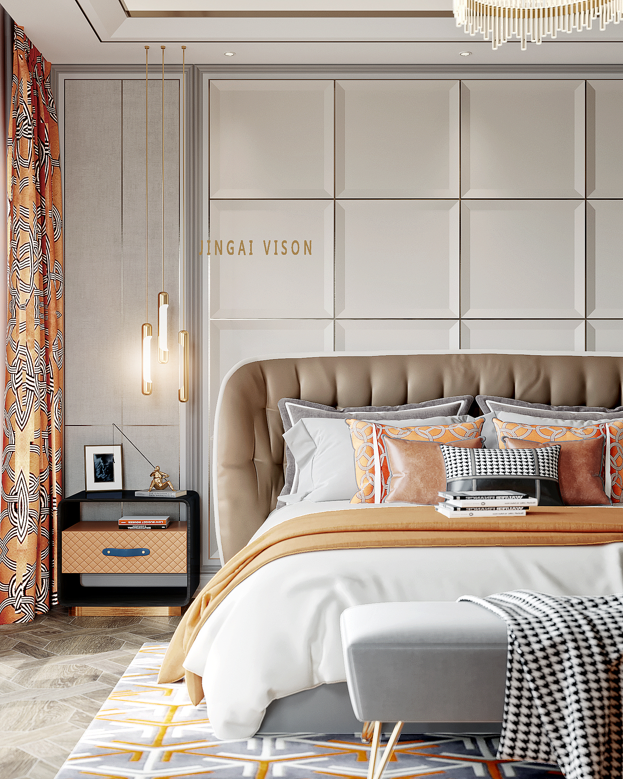 北欧·轻奢（图ZMTY3MDU4NzY4） - 家装设计 - 站酷设计师M丶先森原创素材 - 站酷ZCOOL