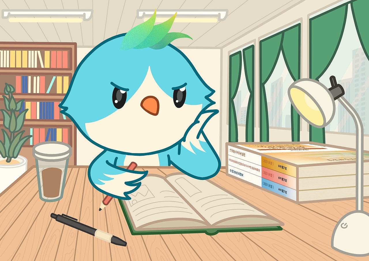 【IP形象设计】小青竹 安徽工程大学团委吉祥物