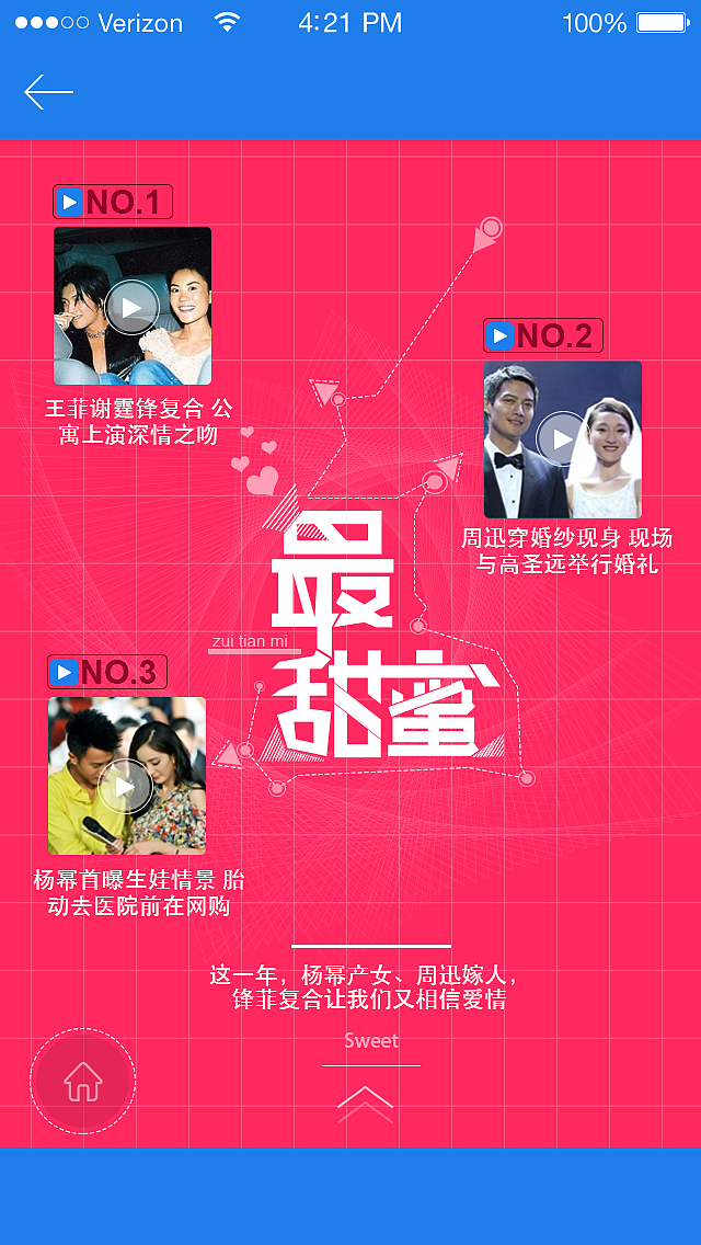 视频年终盘点h5页面设计（图ZMjYyMTQyMzY=） - APP界面 - 站酷设计师yampshit原创素材 - 站酷ZCOOL