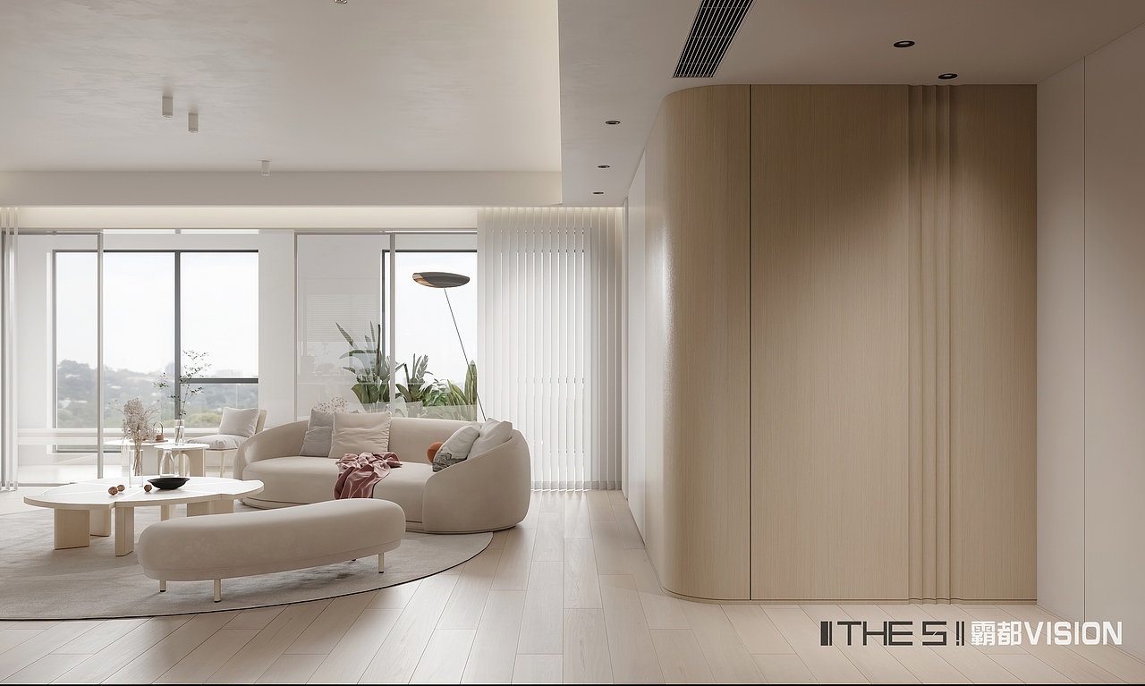 现代大平层 一个让人温暖得空间（图ZMjU5OTgyNjc2） - 家装设计 - 站酷设计师霸都THES原创素材 - 站酷ZCOOL