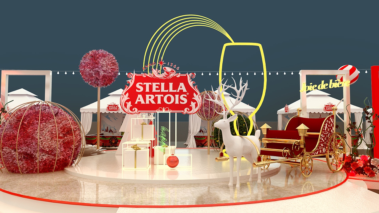 圣诞节美陈|购物中心美陈|新年美陈|北京商业美陈