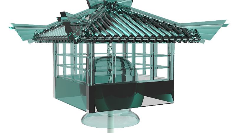 文创‖《谧境》-畲族彩带风铃