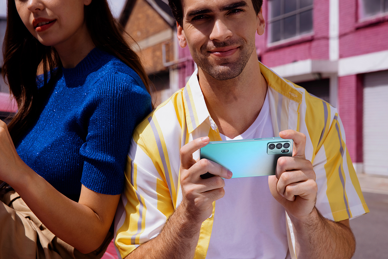 OPPO Reno6 lifestyle 产品精修