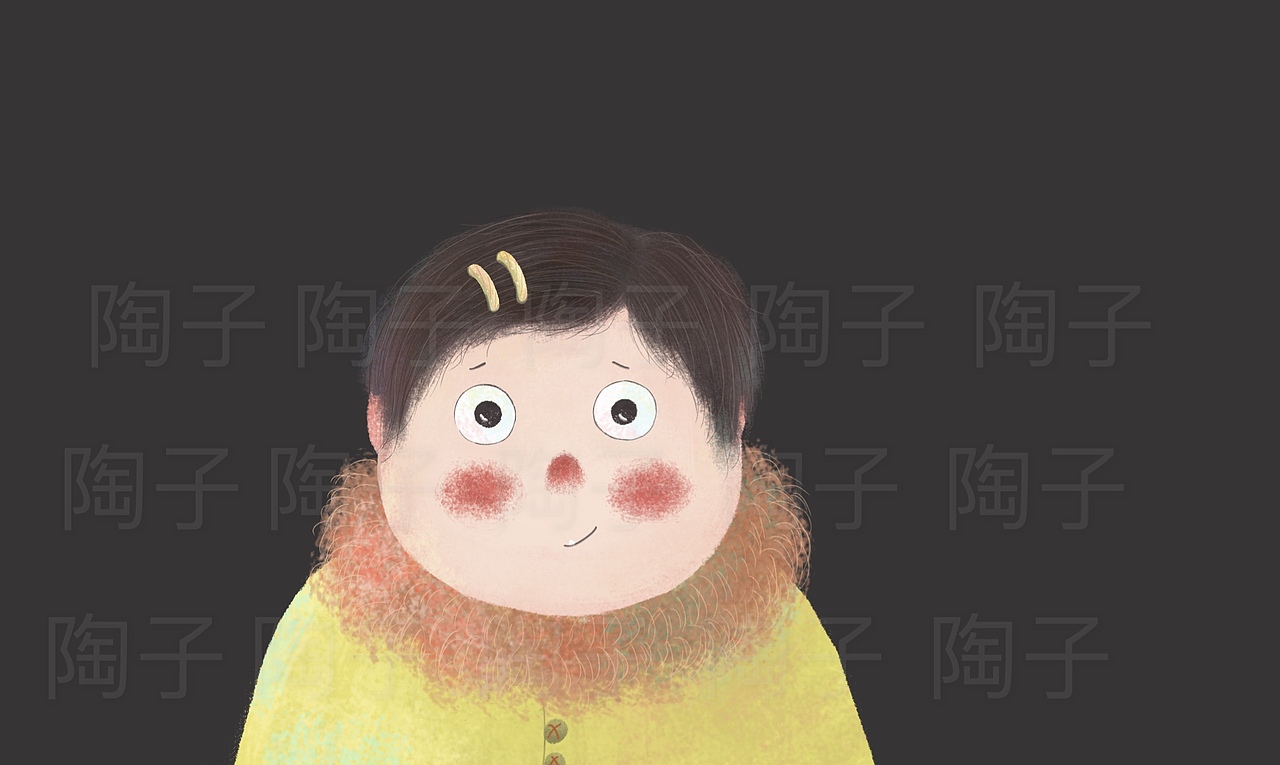 插画头像打卡～（图ZMjI3MDUwNzAw） - 儿童插画 - 站酷设计师大毛的胖陶子原创素材 - 站酷ZCOOL