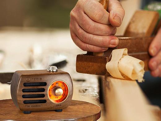 亚马逊复古迷你收音机 主图A+