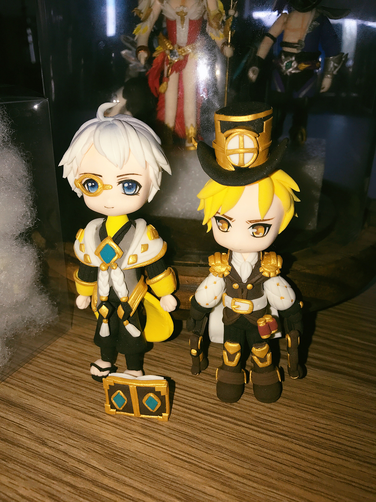 王者荣耀张良&马可波罗|手工艺|手办/模玩|stimulate_q7_原创作品