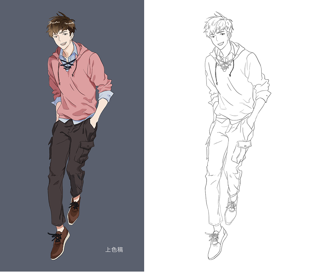 二次元人物临摹练习（图ZOTQzNzI0MjQ=） - 创作习作 - 站酷设计师白雪J原创素材 - 站酷ZCOOL