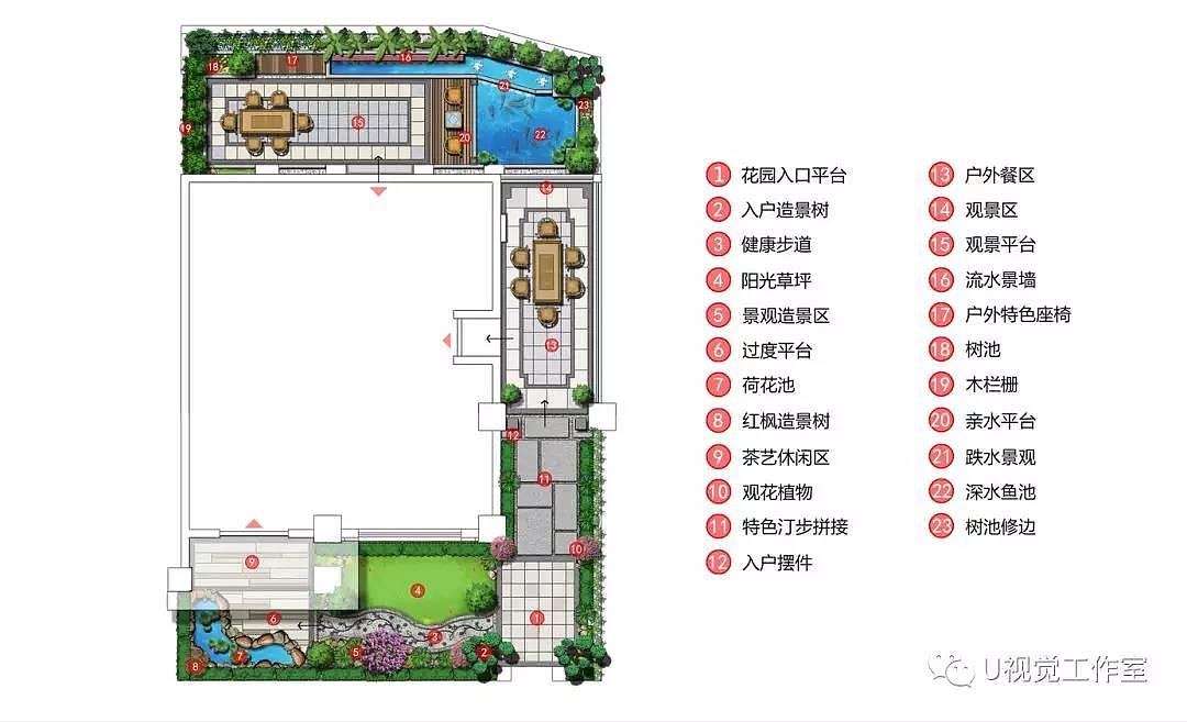 别墅花园设计（图ZMjA5MjU2NjI4） - 景观设计 - 站酷设计师Z34351419原创素材 - 站酷ZCOOL