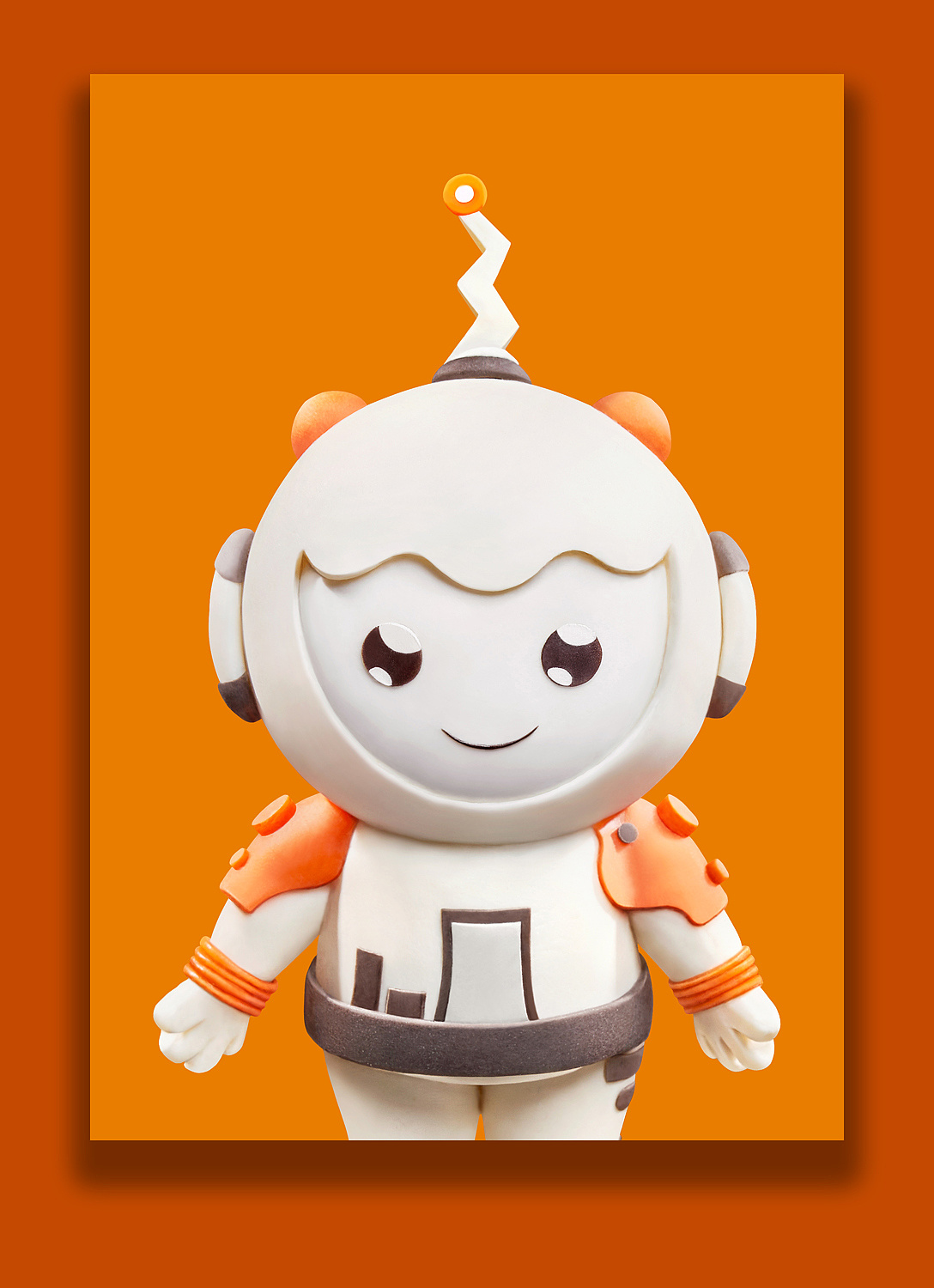 中国联通沃品牌卡通形象-小沃莫 womo