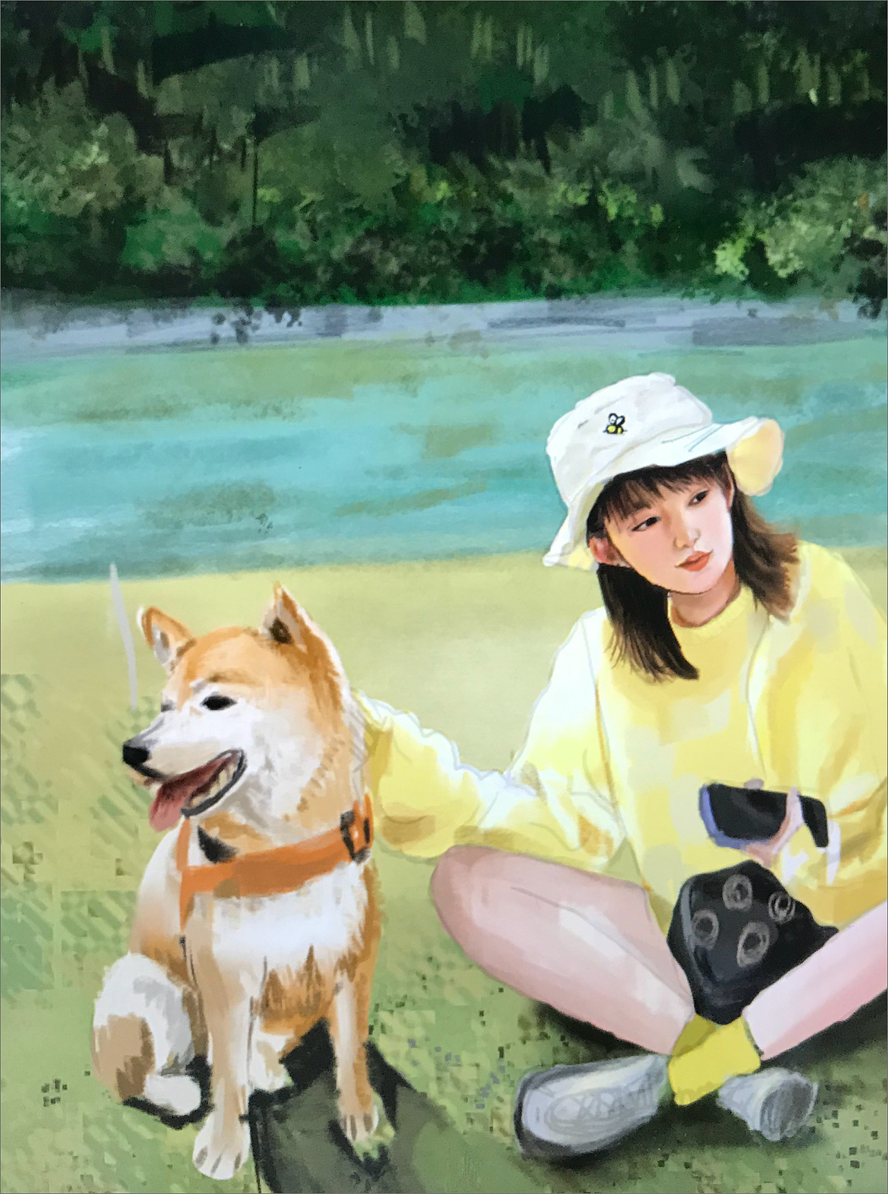 插畫練習(xí)（圖ZMjE2MTk2NDA0） - 創(chuàng)作習(xí)作 - 站酷設(shè)計(jì)師mint_chocolate原創(chuàng)素材 - 站酷ZCOOL