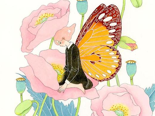 少女系列二（个人主页-ZNTU2ODE5NDg=） - 商业插画 - 站酷设计师插画师春羽原创素材 - 站酷ZCOOL