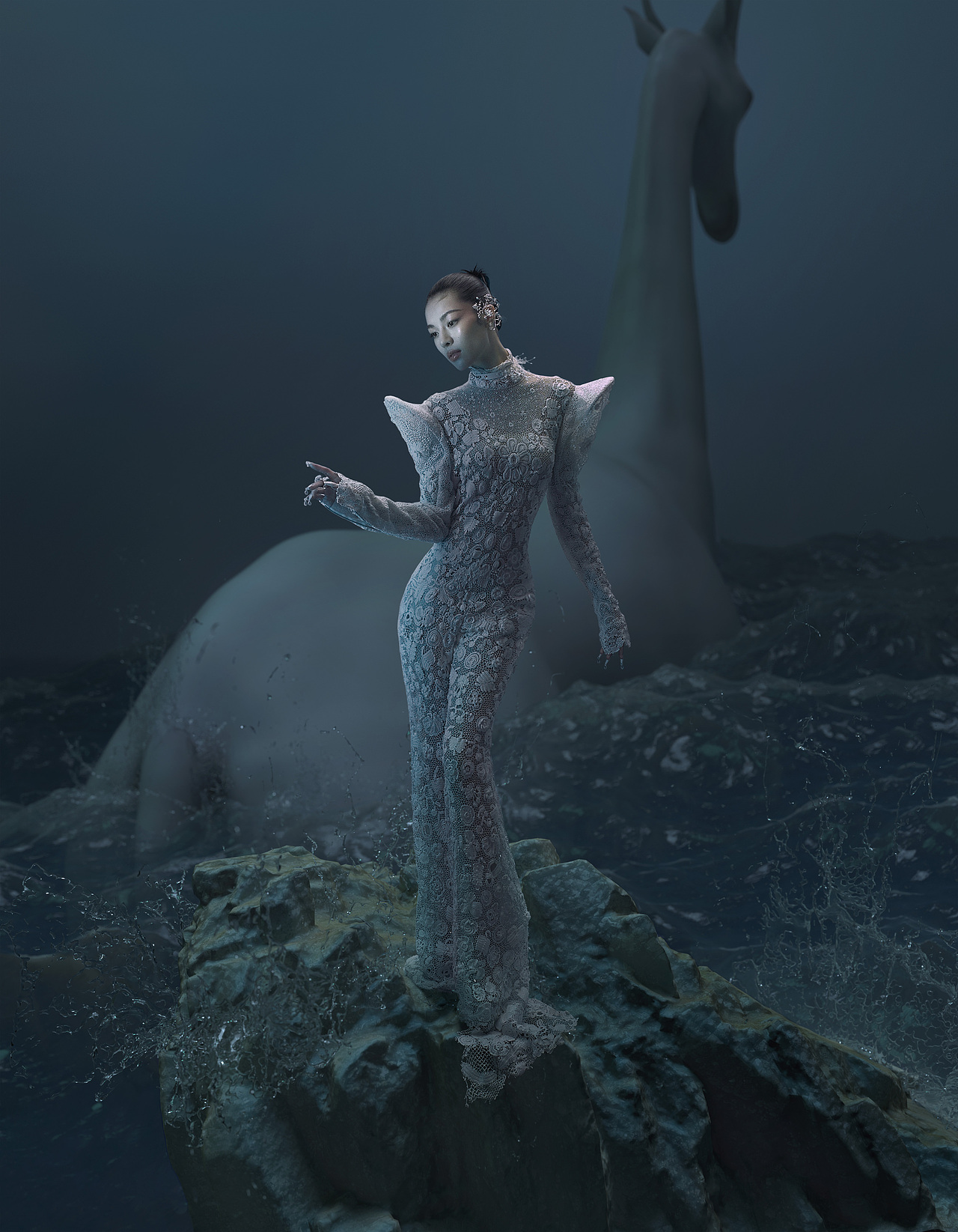 《芭莎》钟楚曦 CG概念大片#IC-United出品