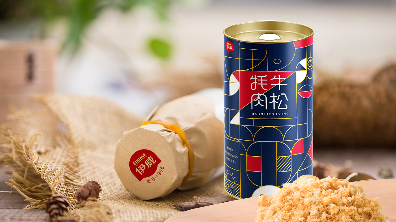 伊威× 五颗蛋 | 肉松包装设计