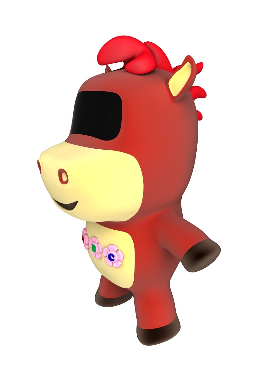 早教毛绒玩具"马马侠妈妈帮"cartoon-horse余俊杰设计