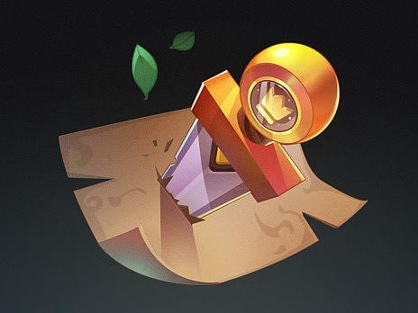 游戏ui图标作品
