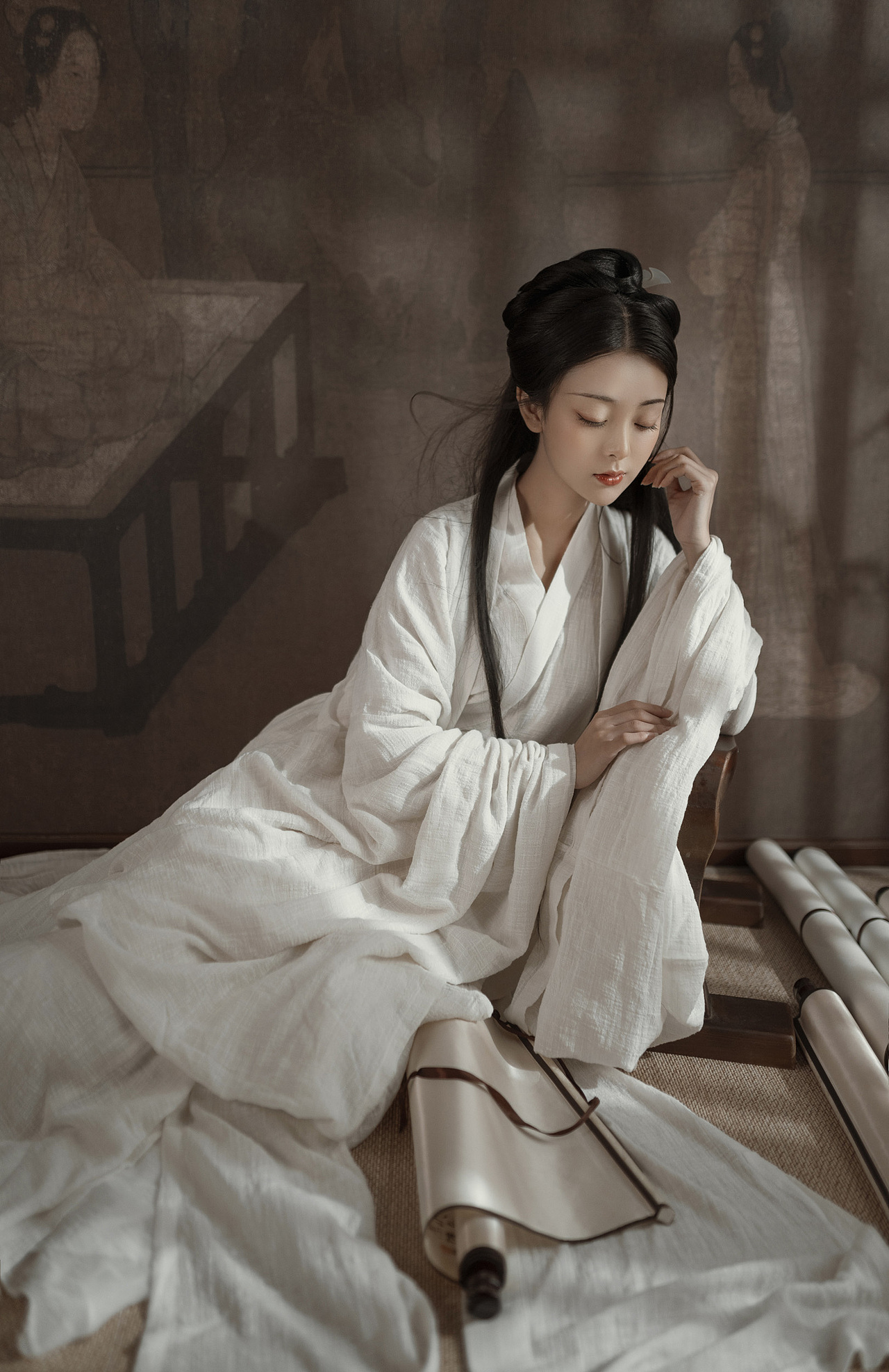 汉服摄影 | 君问归期未有期（图ZMjI1OTM5Nzky） - 人像摄影 - 站酷设计师绘心_Aries原创素材 - 站酷ZCOOL