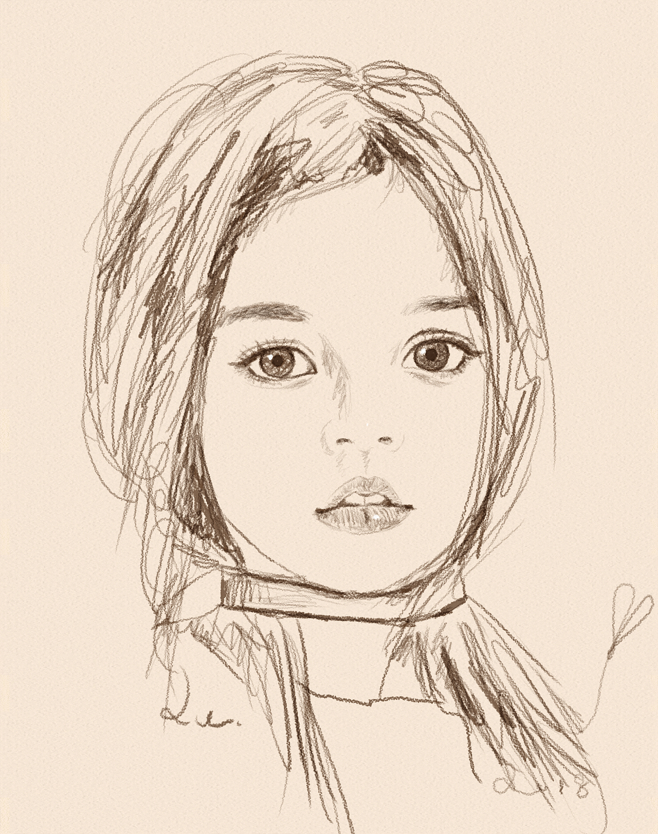 铅笔画电子图片