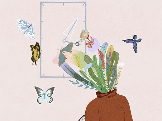 自我厌恶（个人主页-ZMzAzNjE1NjA=） - 创作习作 - 站酷设计师正一山俏原创素材 - 站酷ZCOOL