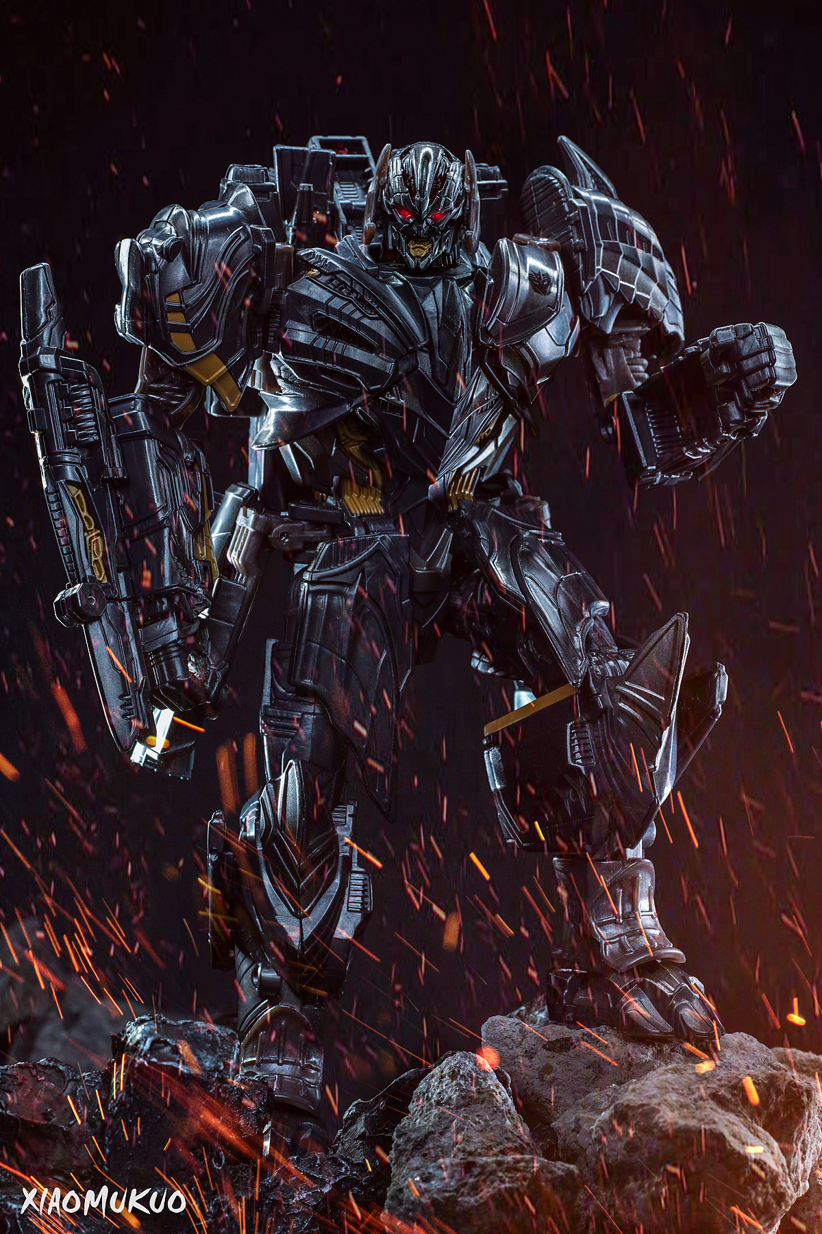 玩具摄影变形金刚5骑士威震天