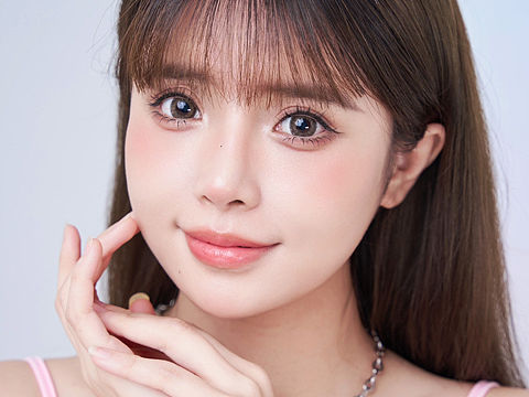 美瞳拍摄