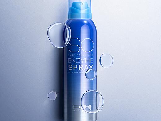 【产品摄影】静物摄影 男士护肤 酵素控油醒肤喷雾