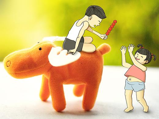 [插画]小小情人