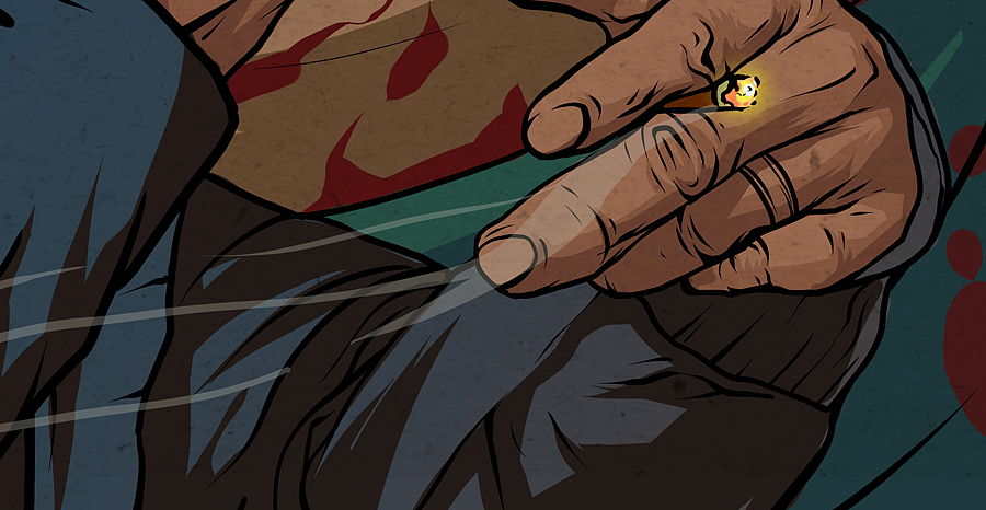 苟且以竭尽全力（图ZNzE4NzI1OTY=） - 商业插画 - 站酷设计师我是子鉴吗原创素材 - 站酷ZCOOL