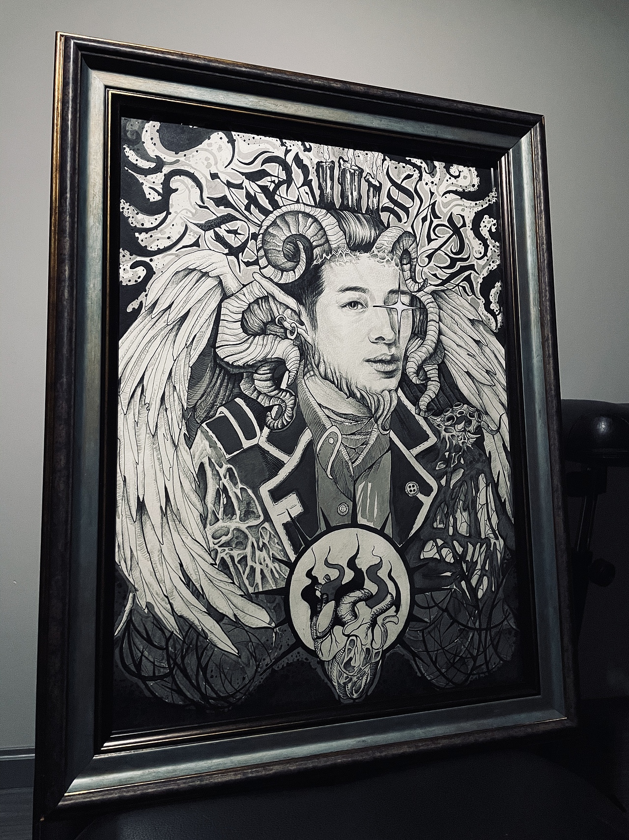 暗黑头像装饰画