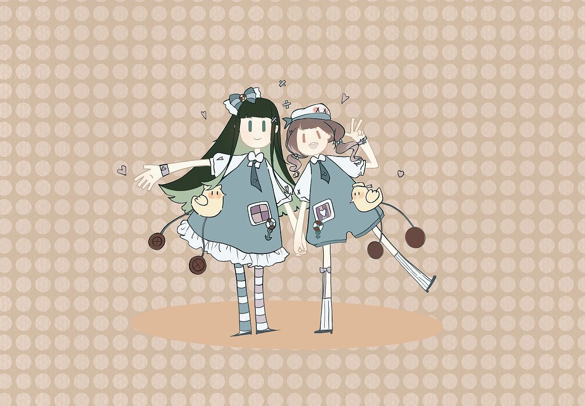 给小姐妹画的壁纸