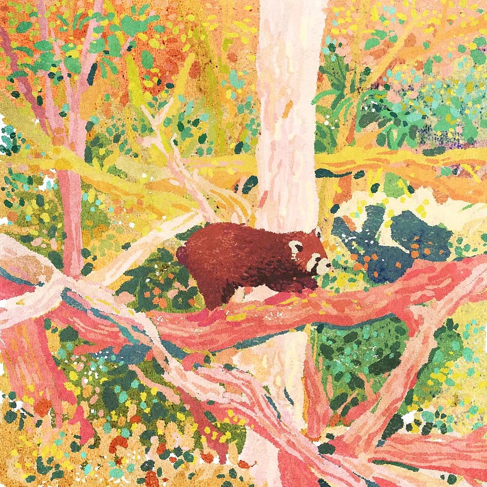 杭州動物園-速寫（圖ZMjUxMjIzNTk2） - 創(chuàng)作習(xí)作 - 站酷設(shè)計師橘綠紫原創(chuàng)素材 - 站酷ZCOOL