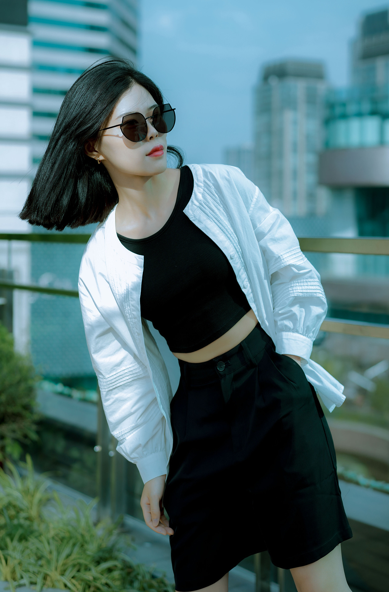 一组城市街拍人像